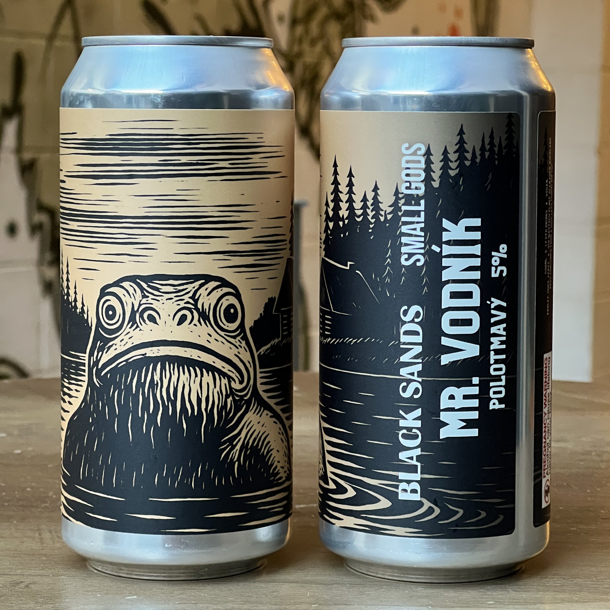 Small Gods & Black Sands / Mr. Vodnik - 5% 440ml