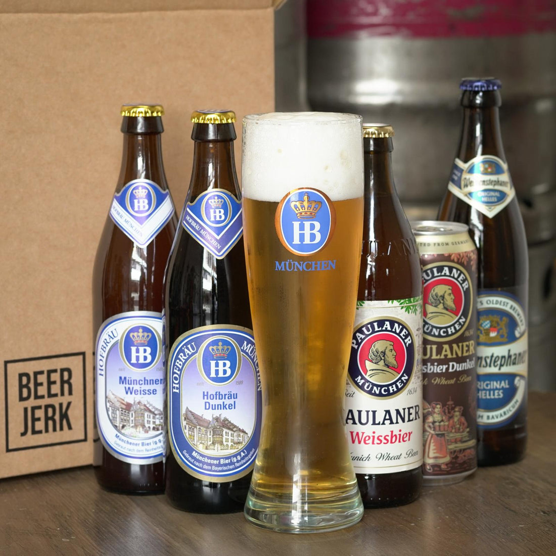German Bierfest Pack - Mixed Pack w/ Glass