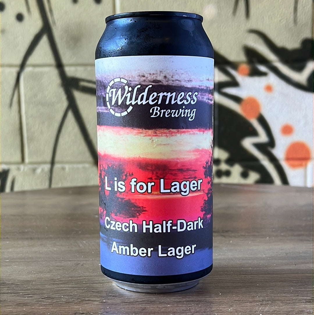 Wilderness / L is for Lager - 5.2% 440ml Can