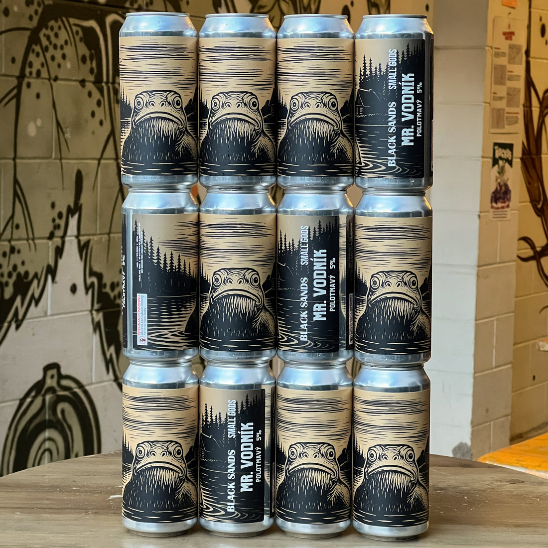 Small Gods &amp; Black Sands / Mr. Vodnik - 5% 440ml