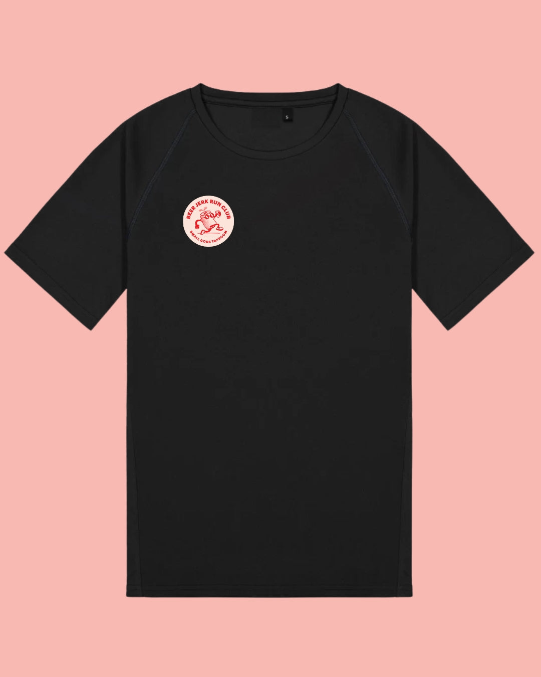 Beer Jerk Run Club Tech Tee Aug &