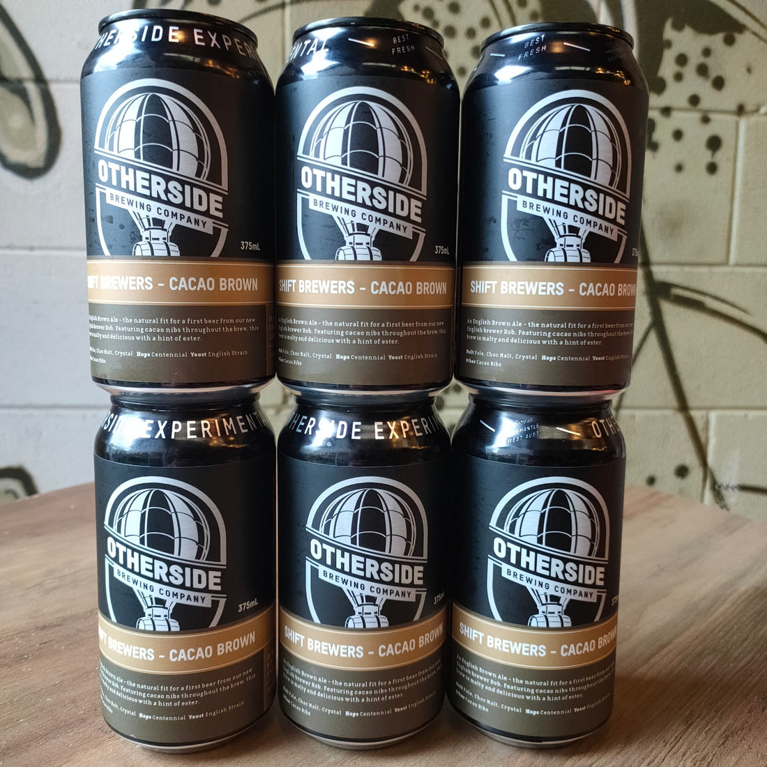 Otherside / Shift Brewer: Cacao Brown Ale - 5.5% 355ml 6 Pack