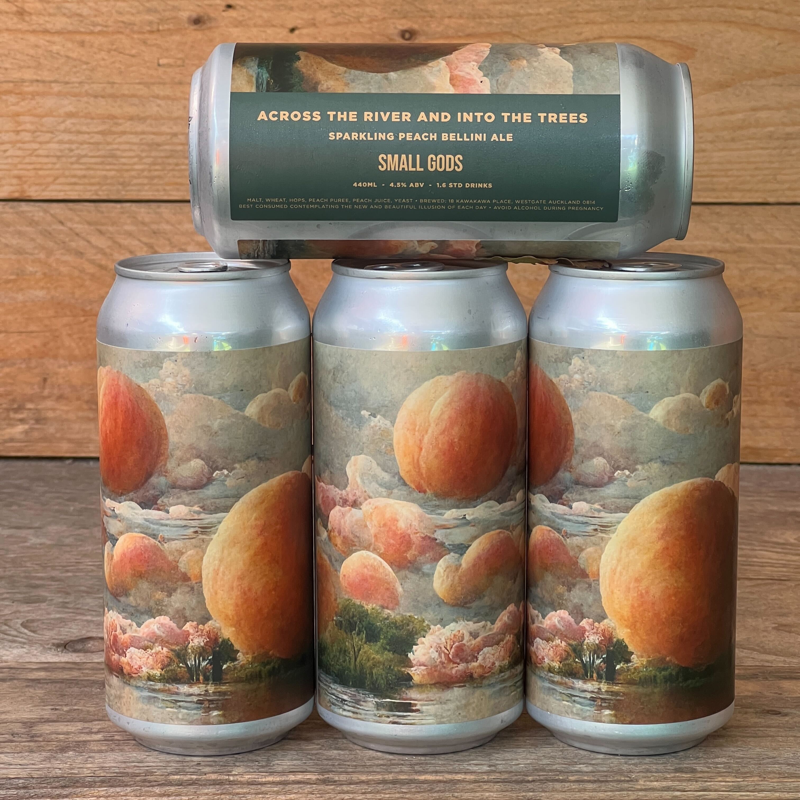Small Gods / Across The River And Into The Trees - 4.5% 440ml 4 Pack